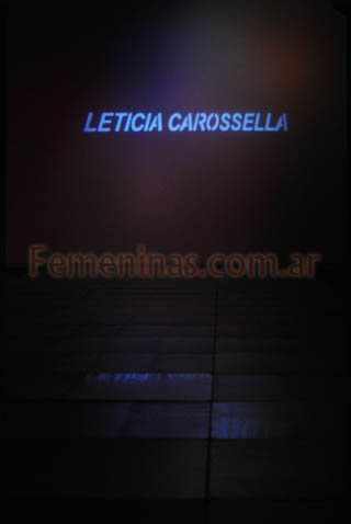Leticia Carossella en BAAM moda argentina